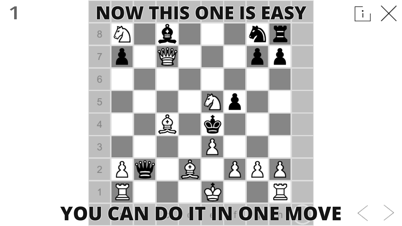 Easy Chess Puzzles - Mate in 3 moves by Black, with Black moving